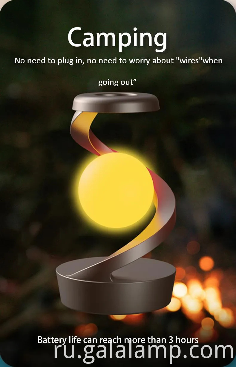 Элегантная вращающаяся подвесная лампа для настольного компьютера для снятия напряжения и декора